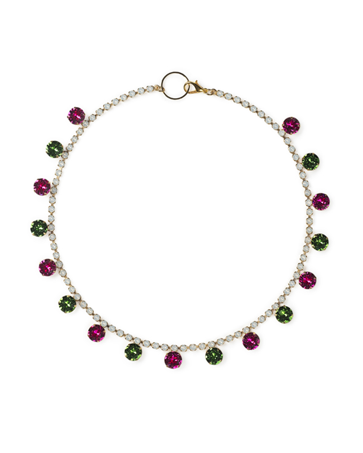 Ожерелье «Pink&Green»